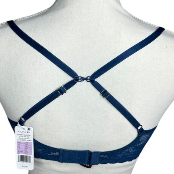 Natori Cherry Blossom Convertible Underwire Bra Women's Size 32D - Picture 9 of 16